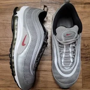 Nike | Shoes | Nike Air Max 97 Premium Em Silver Bullet Sz  display picture 1